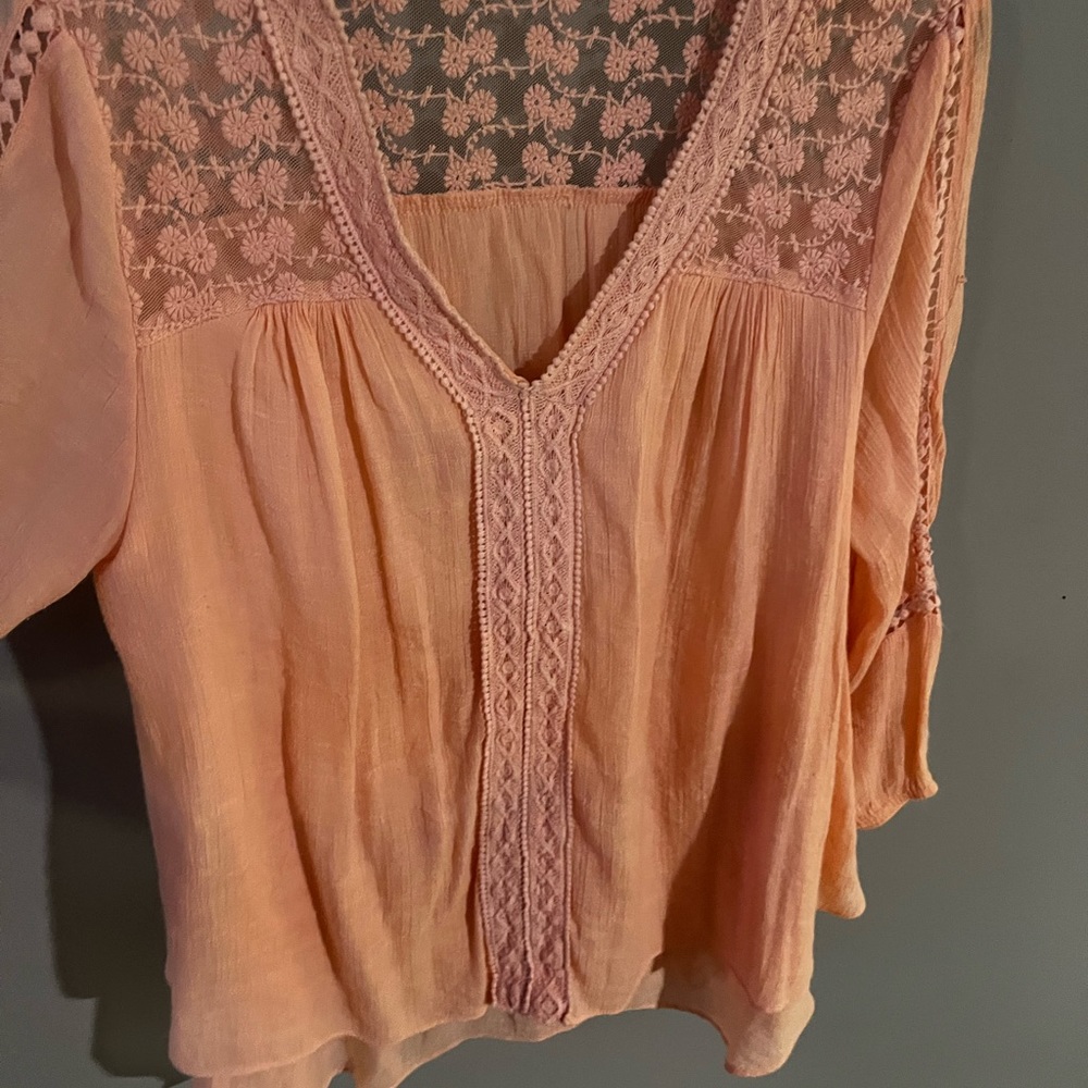 Pink top